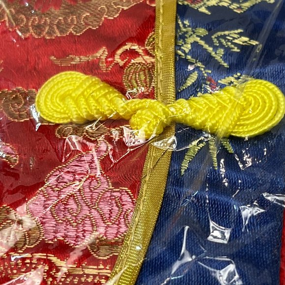 NWOT Asian theme two items, wooden chopsticks w/cover and bottle shirt cover - Picture 6 of 12